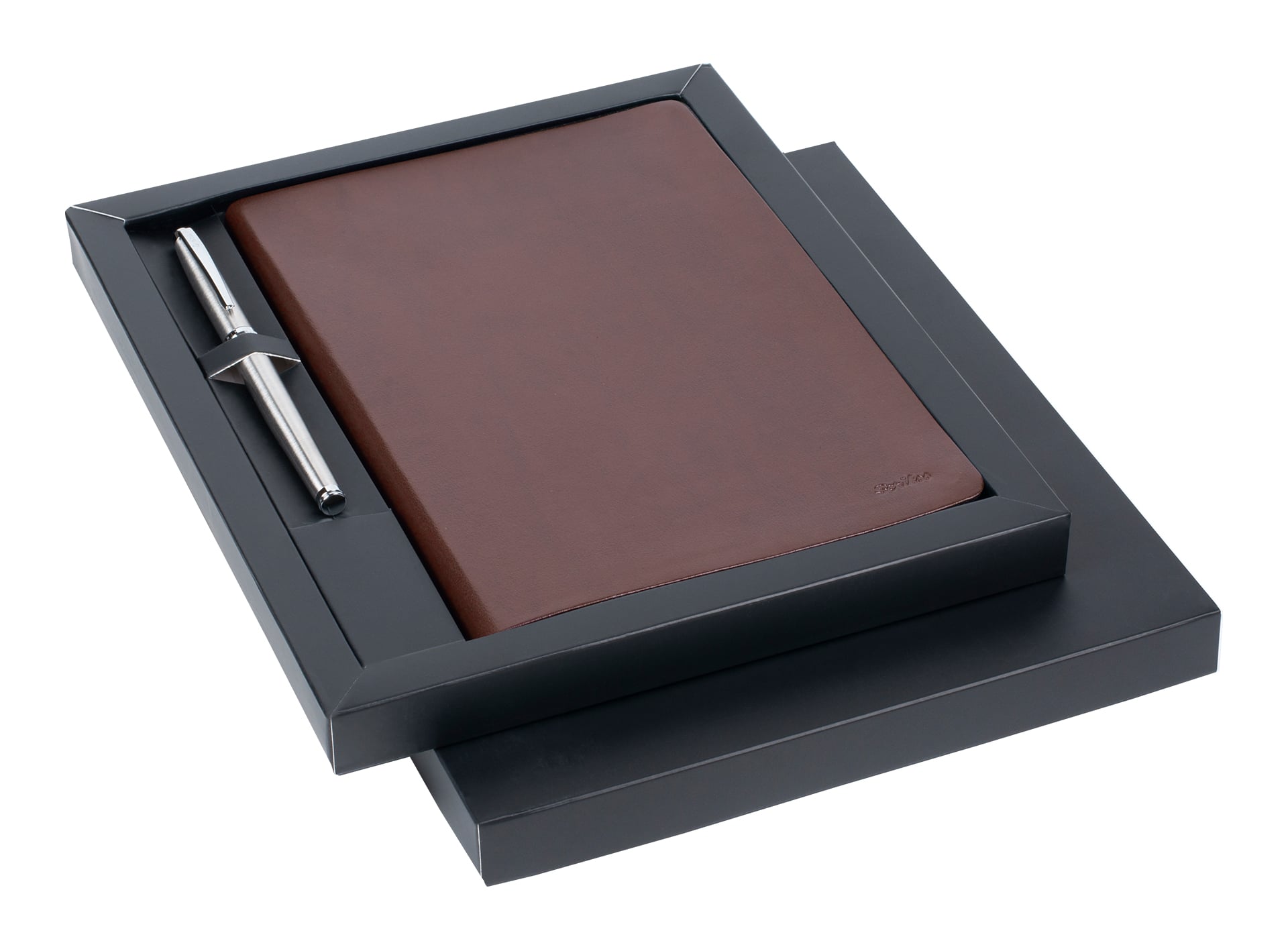 SD100-2 Premium Defter A5 Sundance Kahverengi & 800 Roller Titanyum Krom