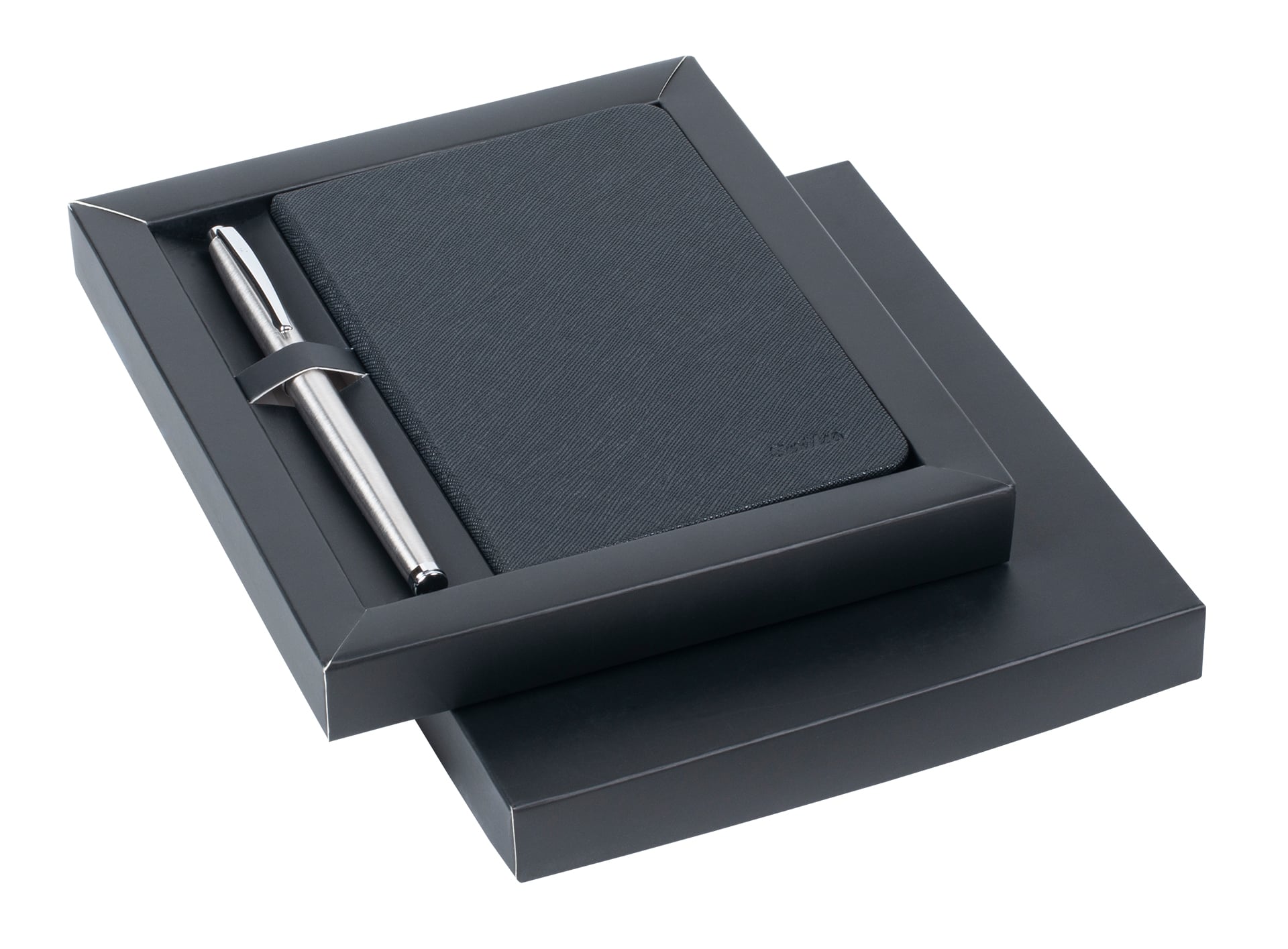 SD300-1 Premium Defter A6 Siyah Chester Premium & 800M Krom Roller
