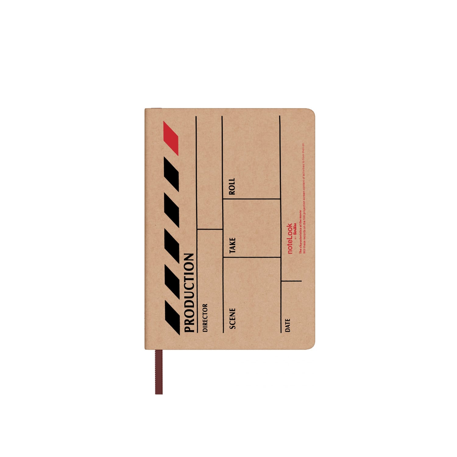  Production Defter Yatay Çizgili A6 Sarı