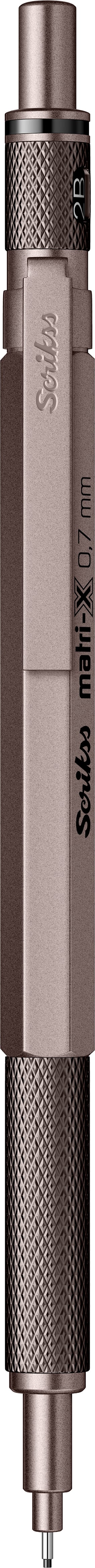 Matri-X Mekanik Kurşun Kalem 0.7 Mm Metalik Gri