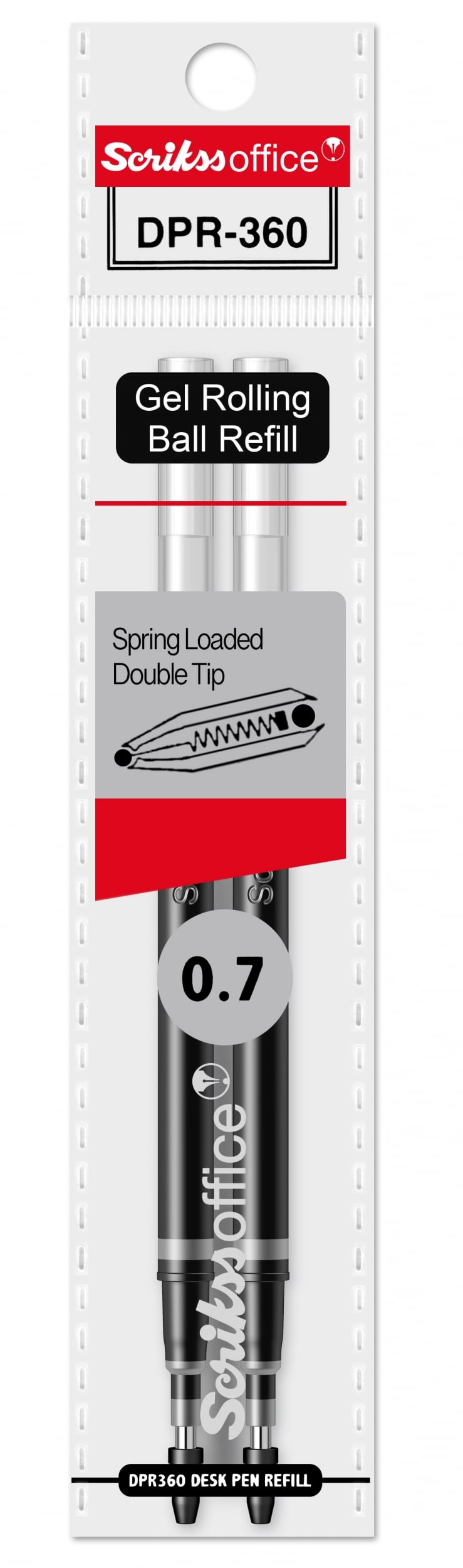 DP-360 Refil Siyah 2'li Blister