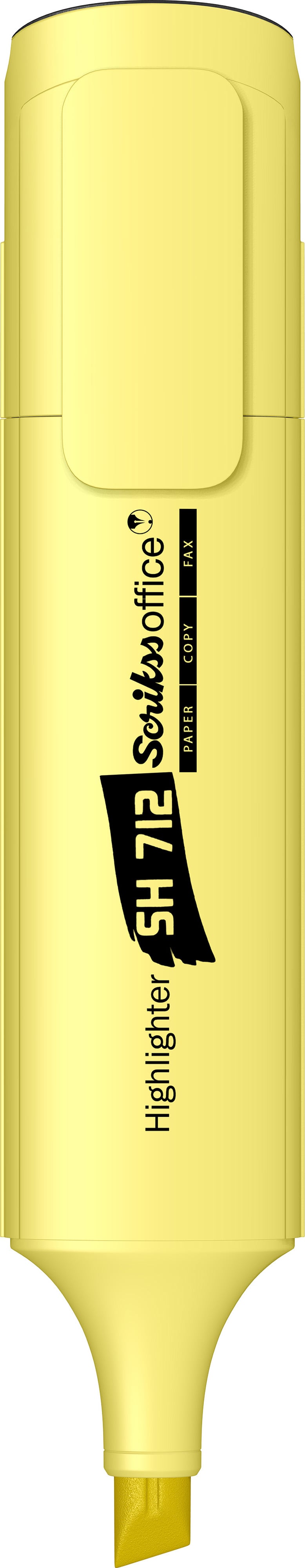 SH712 Fosforlu Kalem Pastel Sarı