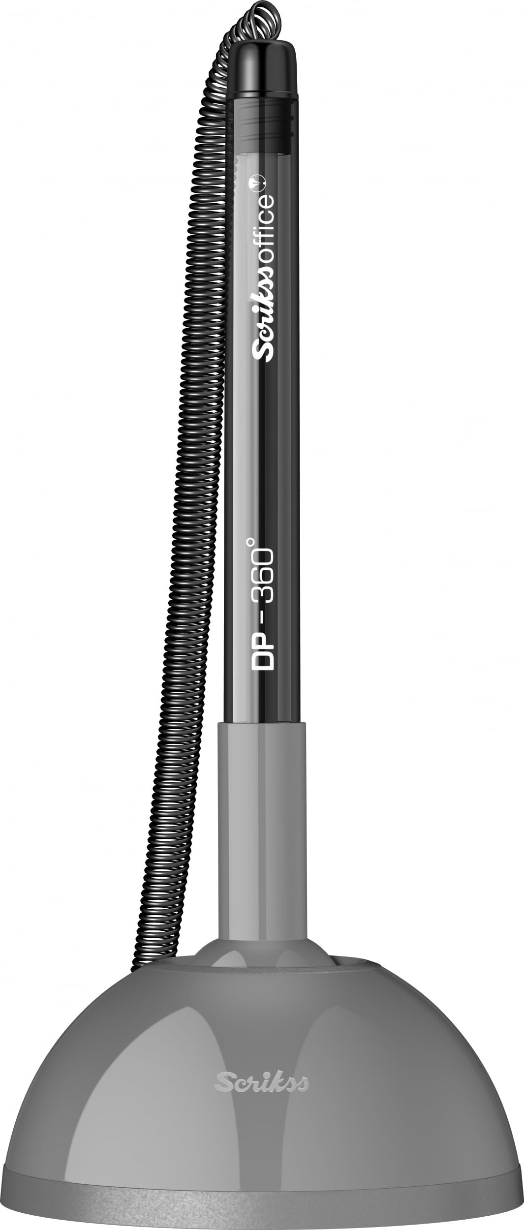 DP-360 Jel Tükenmez Kalem Masa Kalemi 0.7 mm Gri